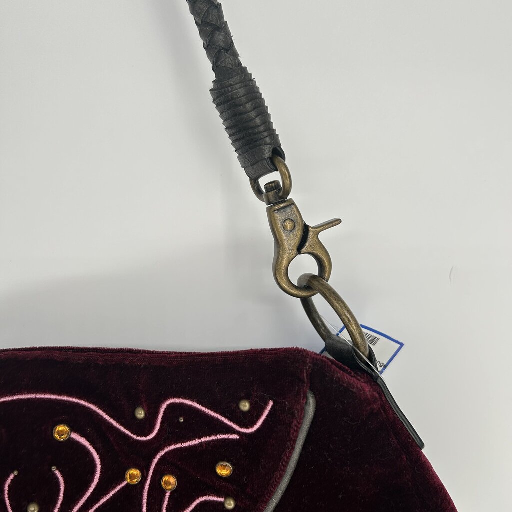 Nine West Velvet Handbag