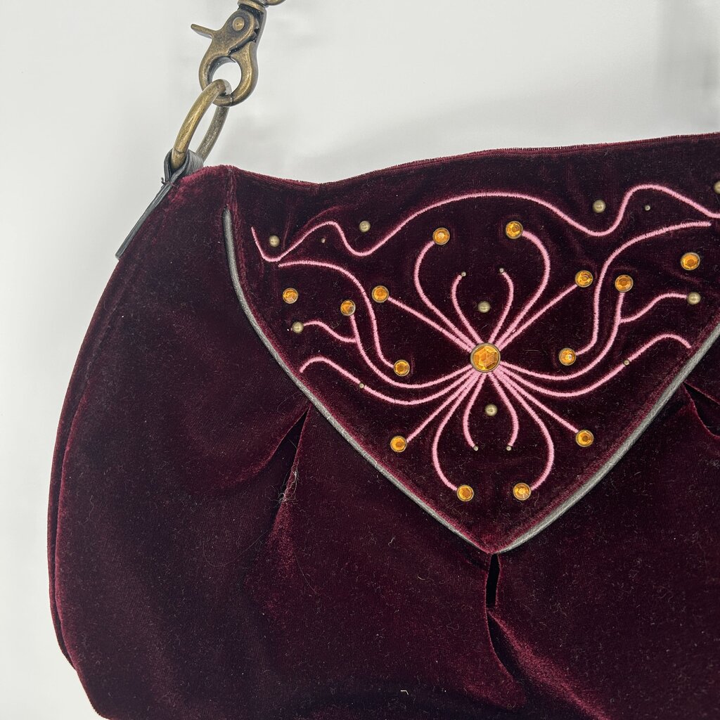 Nine West Velvet Handbag