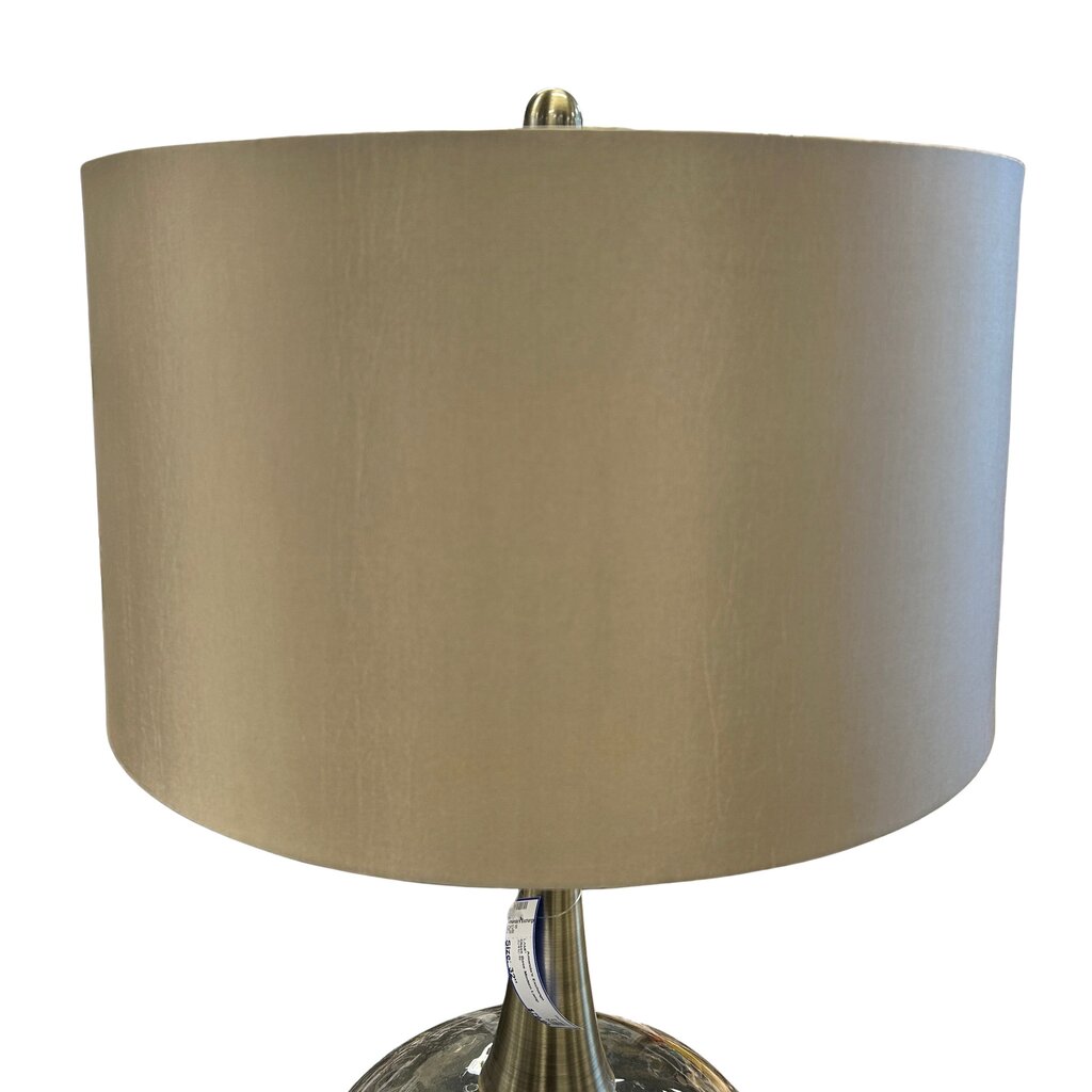 Glass Base Modern Lamp