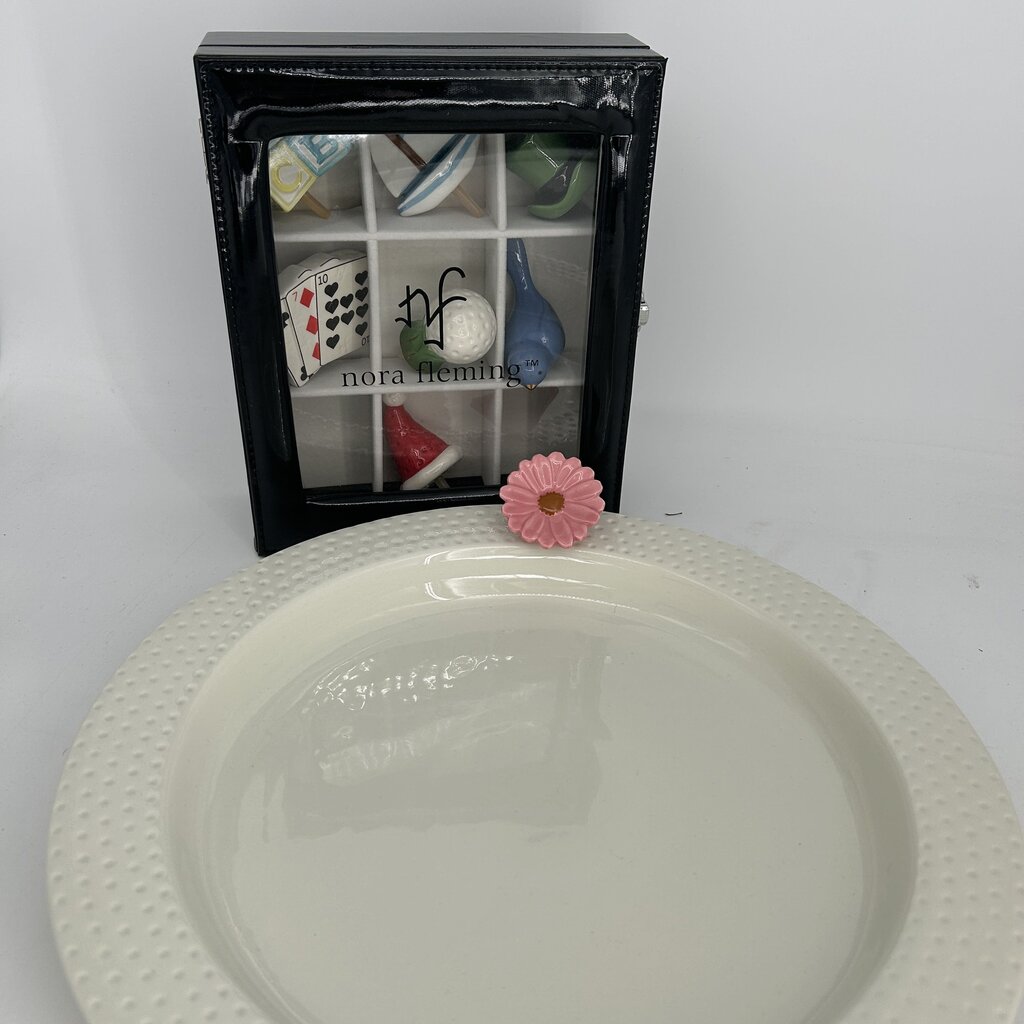 Nora Fleming Platter & 8 Accessories