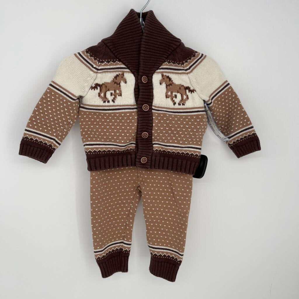 Janie and Jack 2pc Knit Pant Set