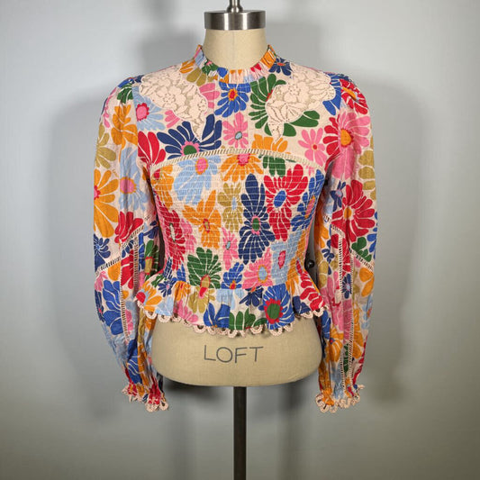 Farm Rio L/s Floral Shirt