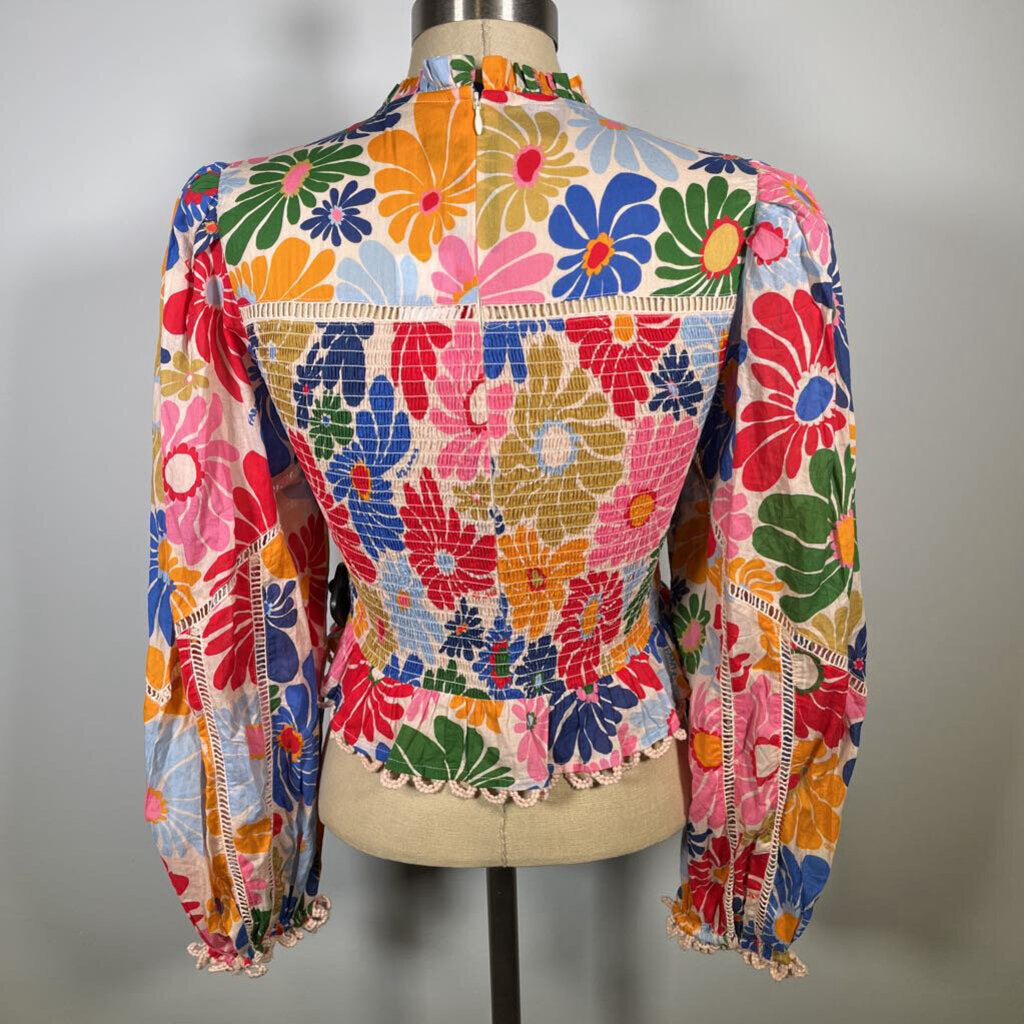 Farm Rio L/s Floral Shirt