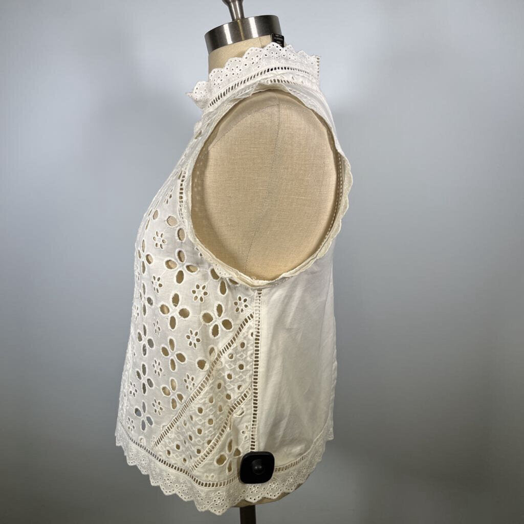 James Coviello Slvls Eyelet Shirt