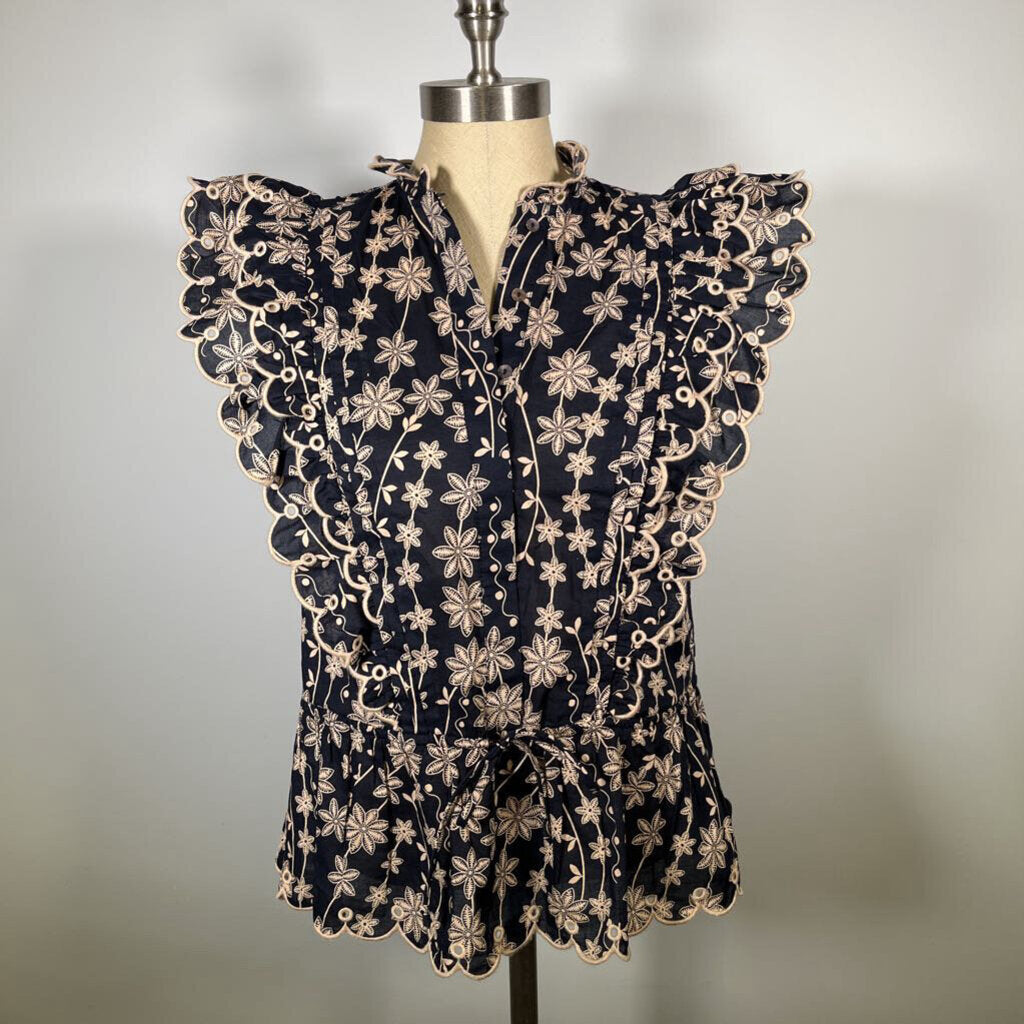 Mint Velvet S/s Floral Shirt