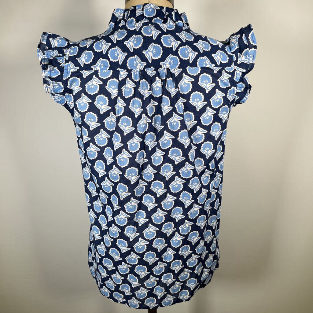 J Crew S/s Floral Shirt