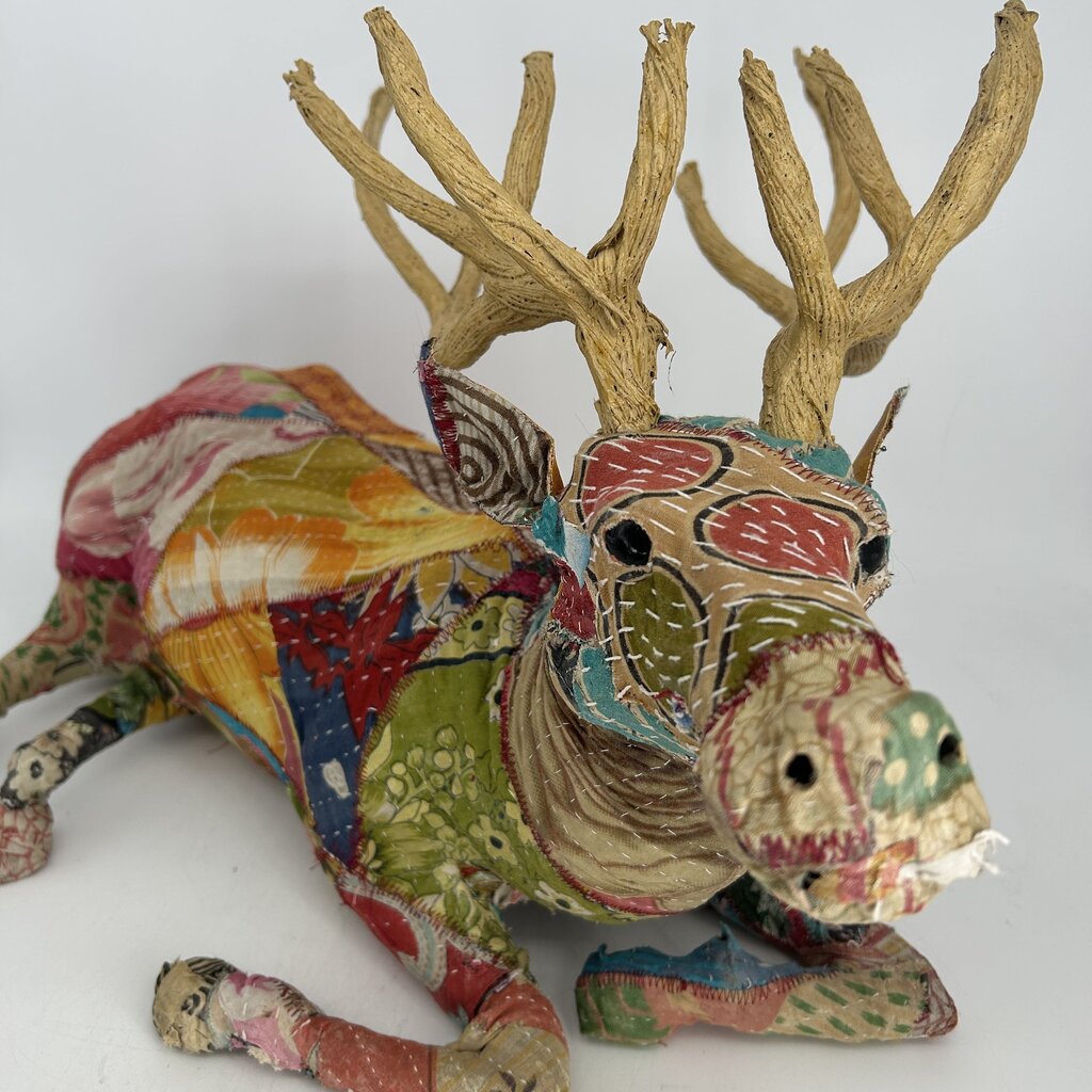 Kantha Patterned Deer