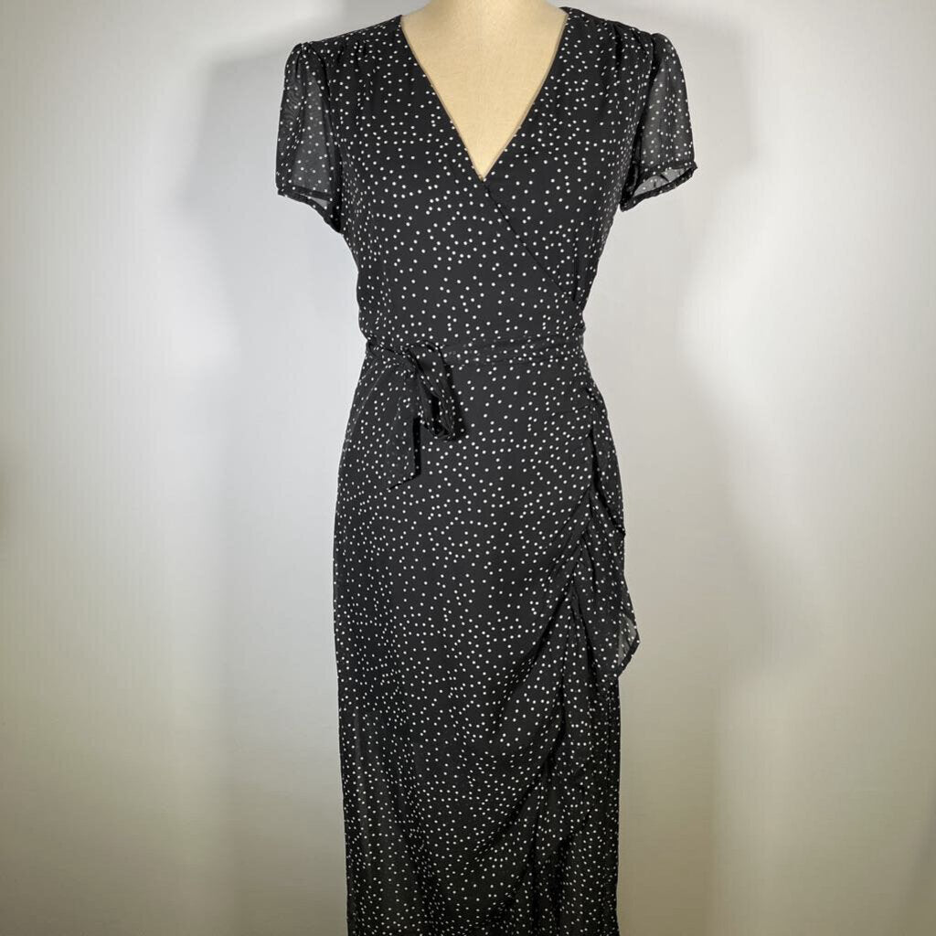 Midnight Doll S/s Wrap Dress