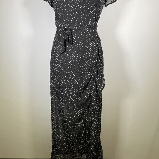 Midnight Doll S/s Wrap Dress