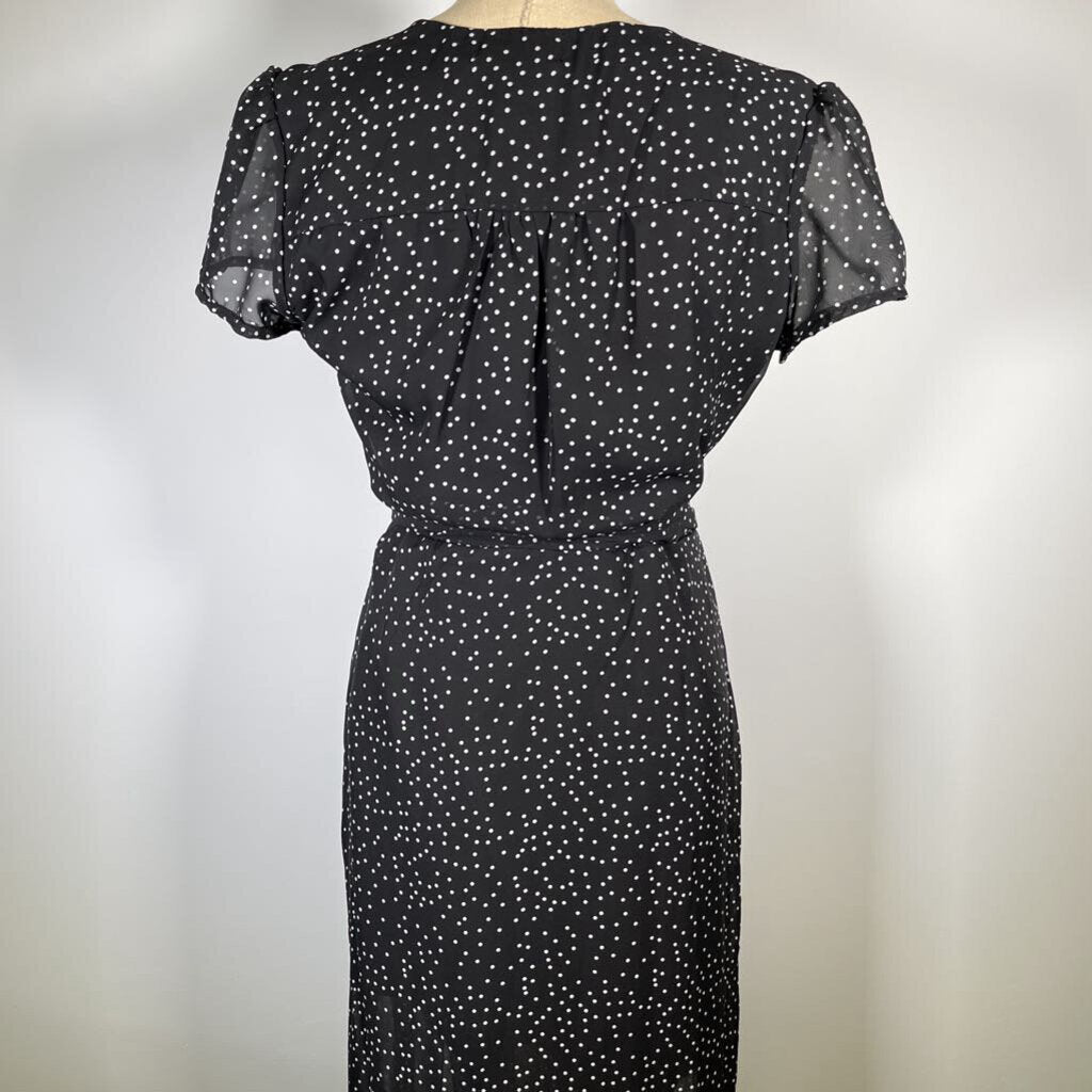 Midnight Doll S/s Wrap Dress