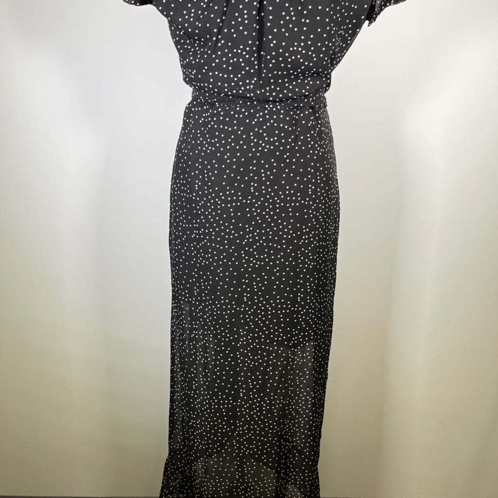 Midnight Doll S/s Wrap Dress