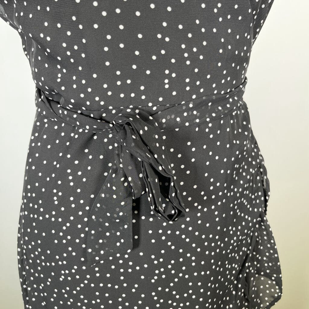 Midnight Doll S/s Wrap Dress