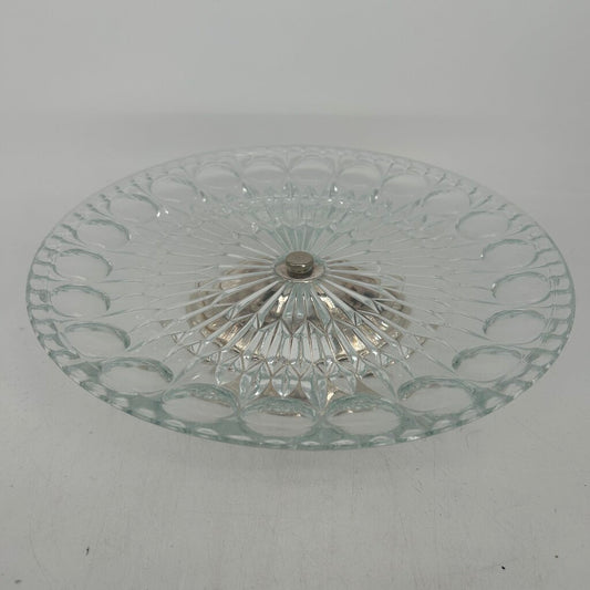 Cake Plate on Silver Stand