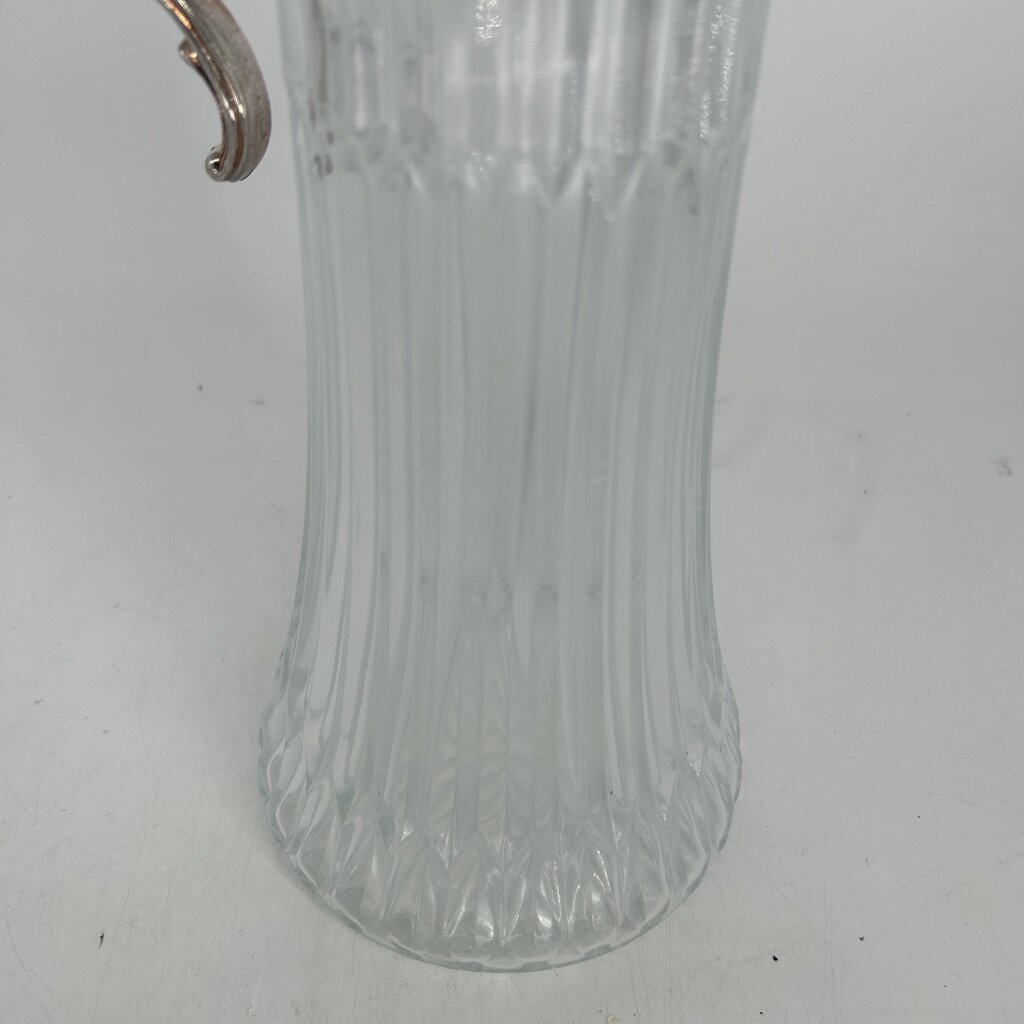 Silver & Crystal Pitcher