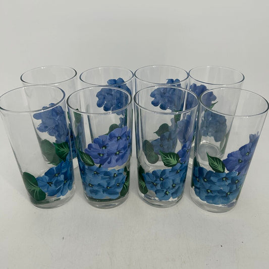 Hydragenas Painted Glassware