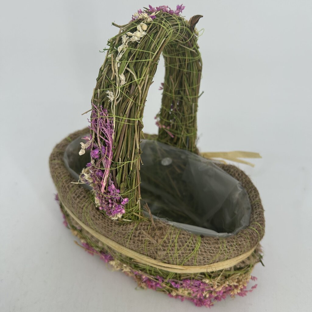 Lavender Wrapped Basket