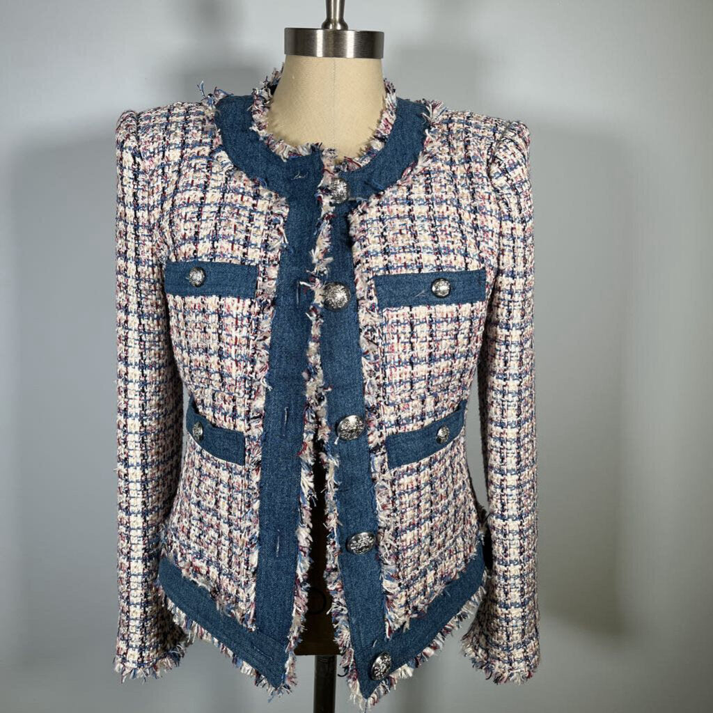 Veronica Beard Plaid Blazer