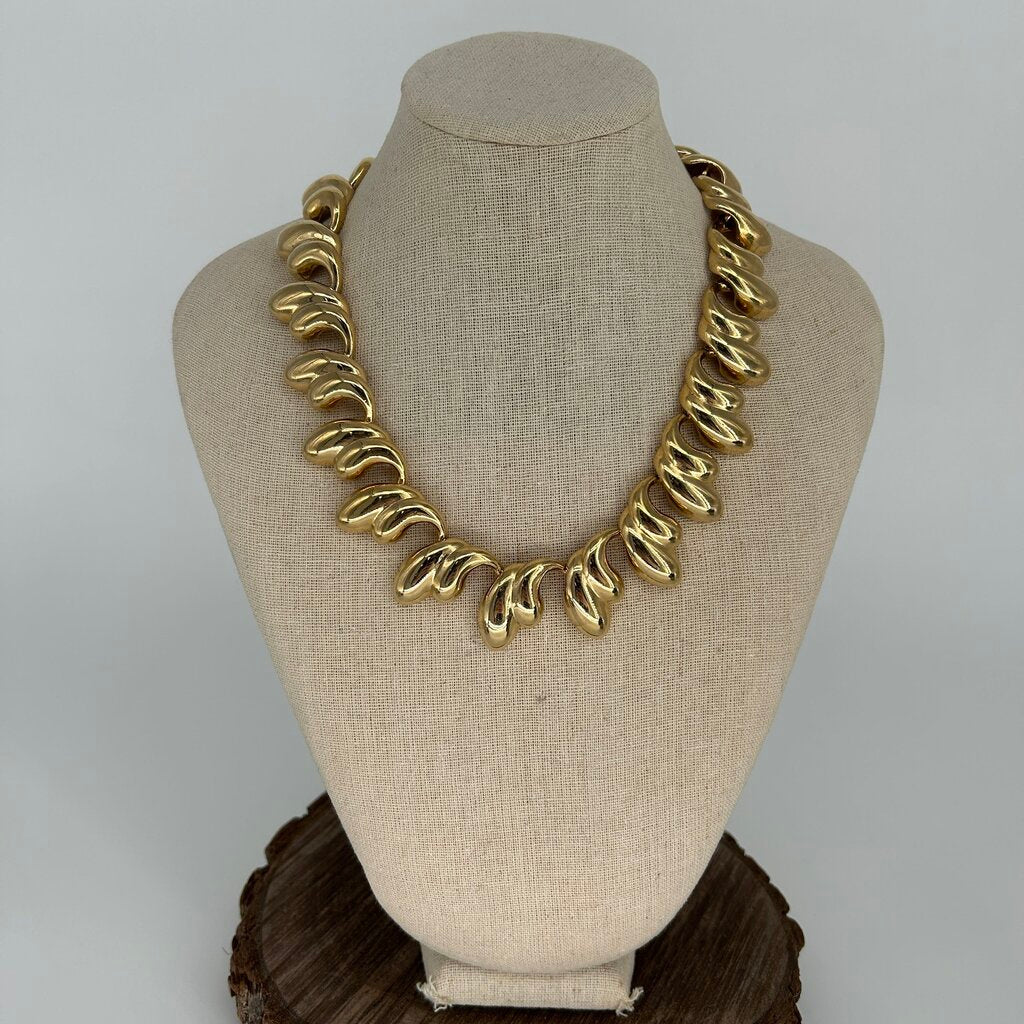 Edwin Pearl Vintage Collar Necklace