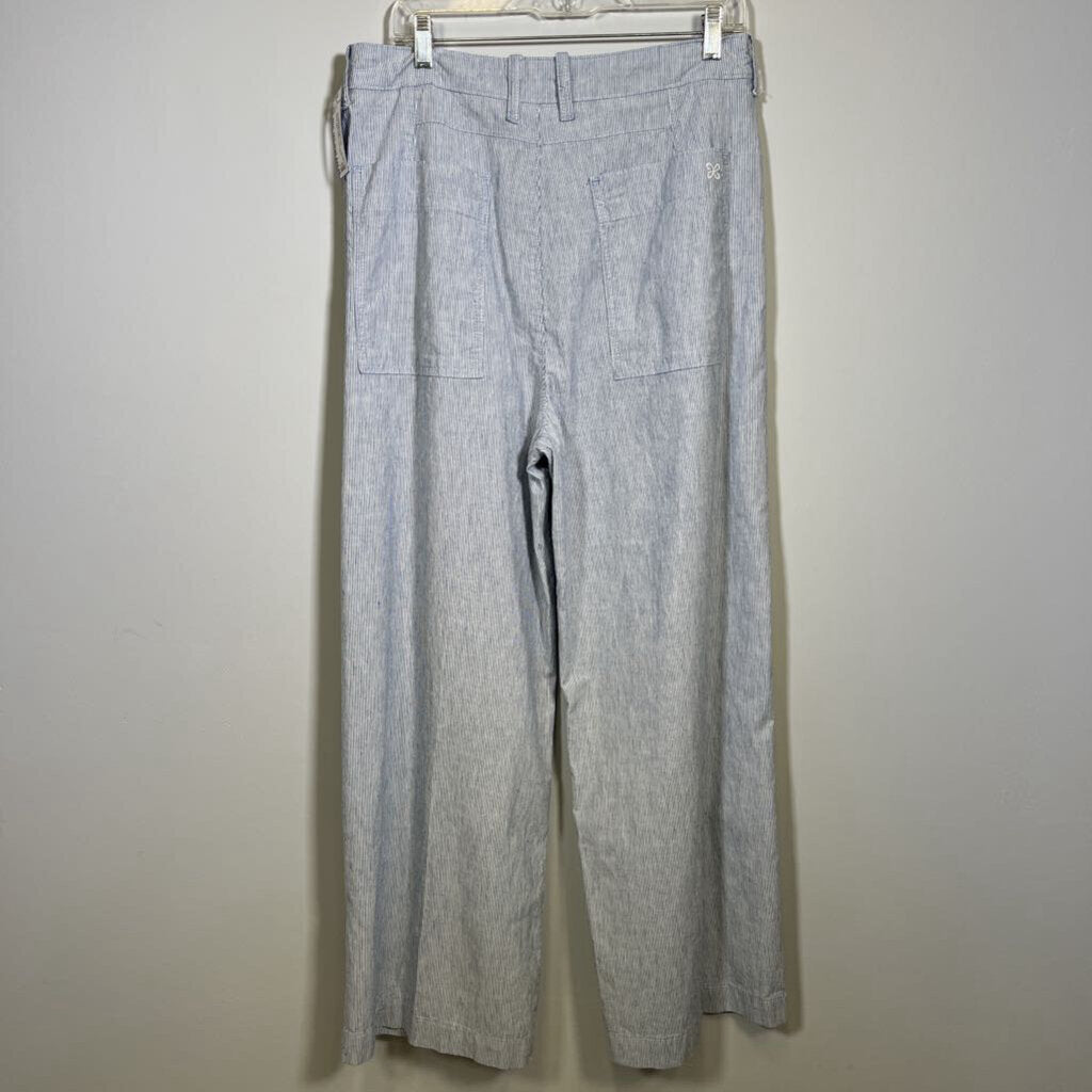 Maeve Linen Stripe Pant