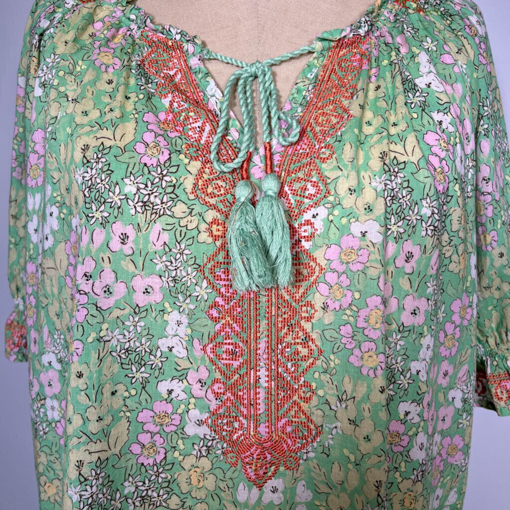 Odd Molly S/s Floral Shirt