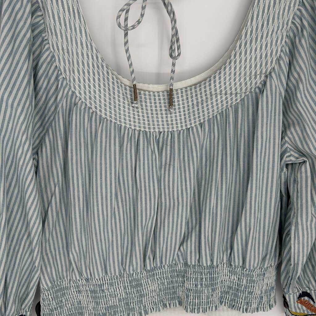 Anthropologie 3/4 Slv Stripe Shirt