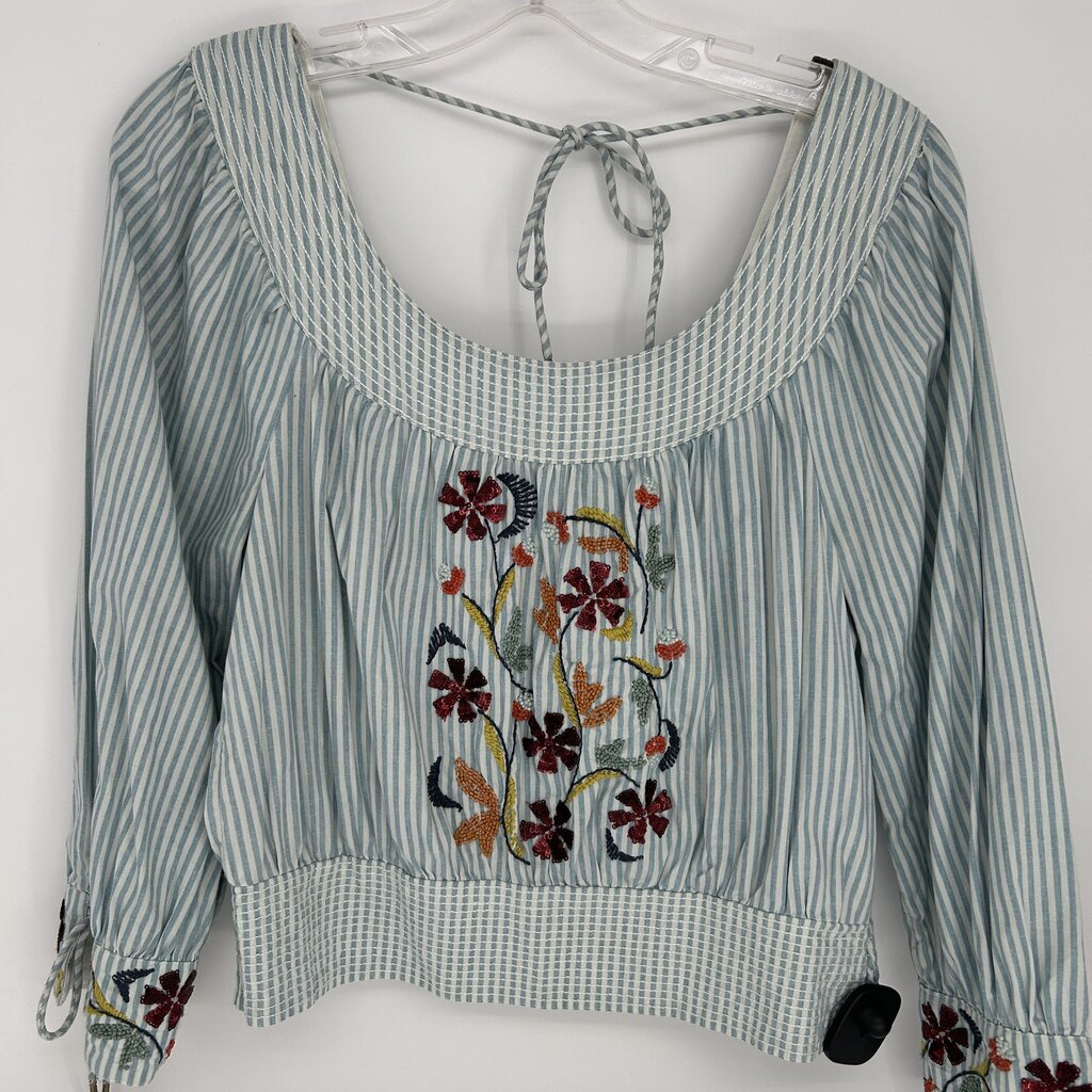 Anthropologie 3/4 Slv Stripe Shirt