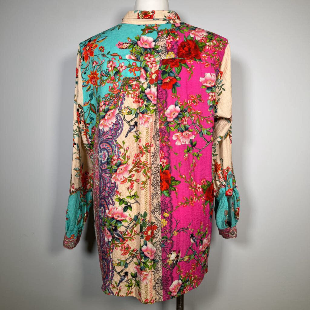 John Mark L/s Floral Shirt