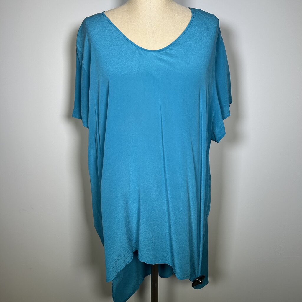 Eileen Fisher S/s Silk Tunic