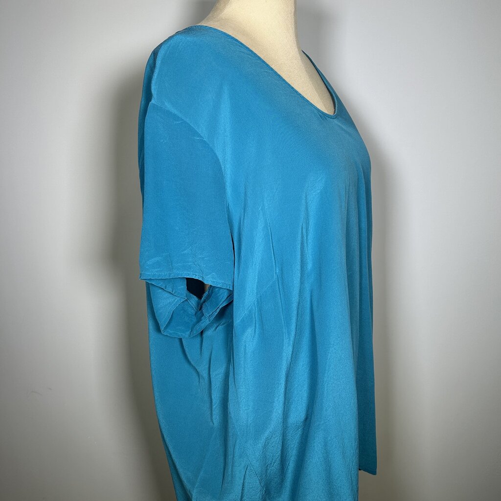 Eileen Fisher S/s Silk Tunic