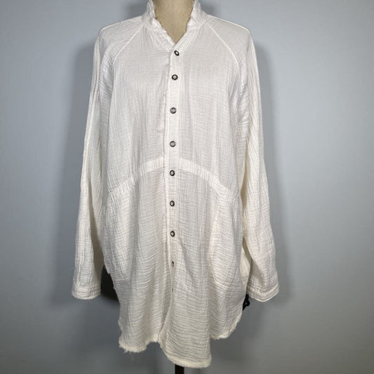 We the Free L/s Gauze Shirt