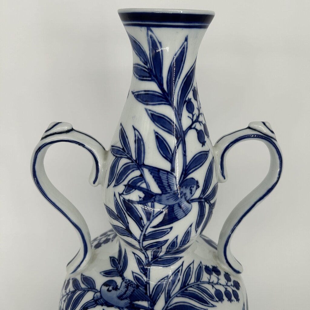 Floral Vase w Handles
