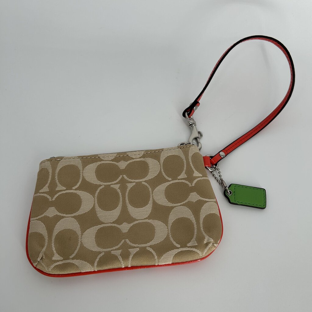 Coach Floral Wristlet