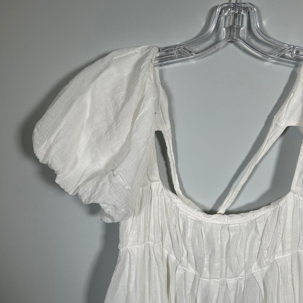 FP S/Puff Slv Mini Dress