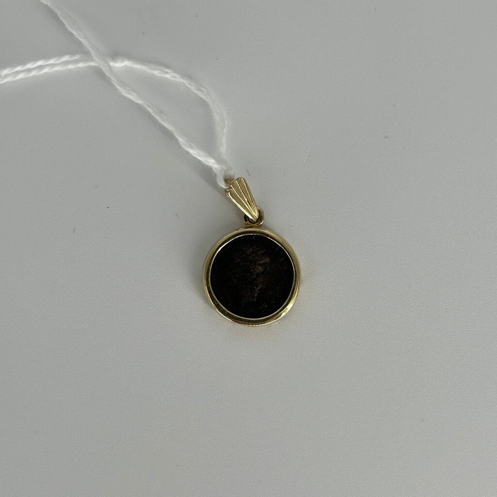 14k Roman Coin Pendant