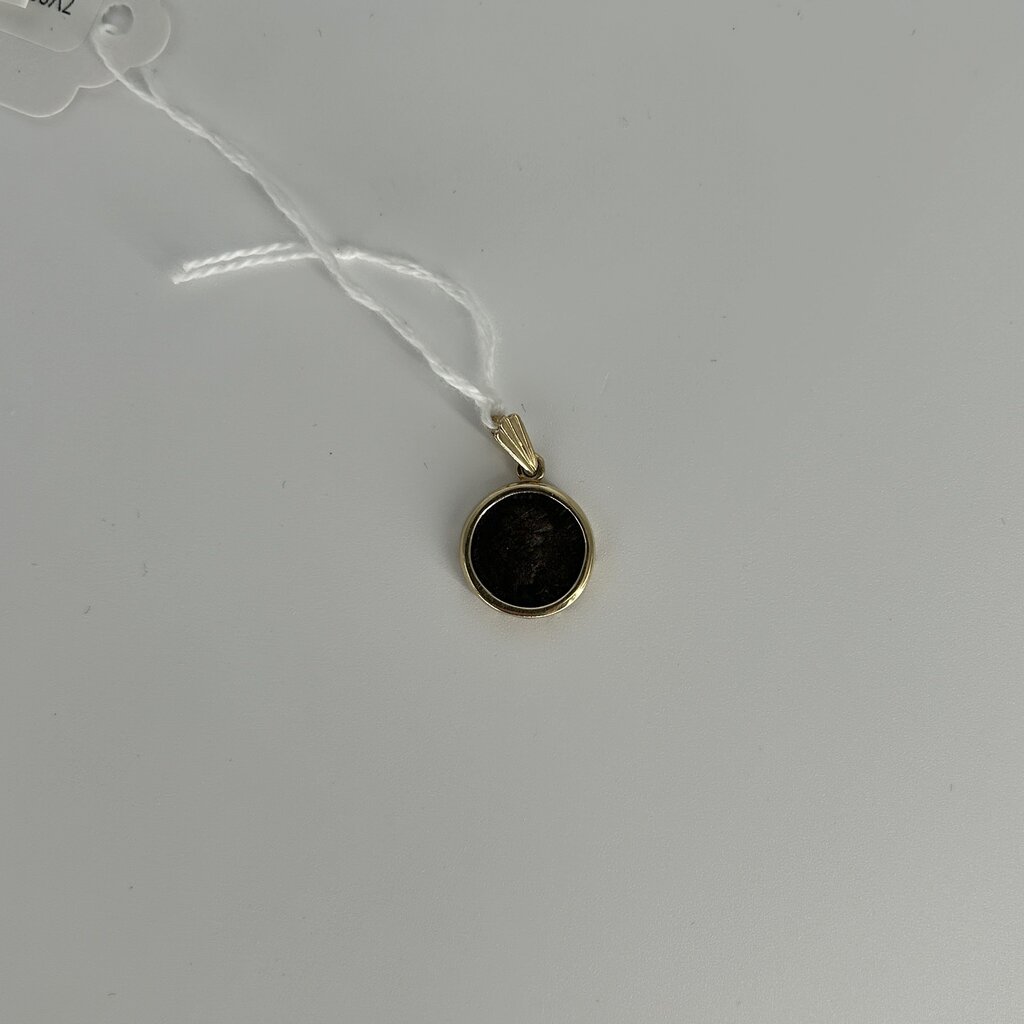 14k Roman Coin Pendant