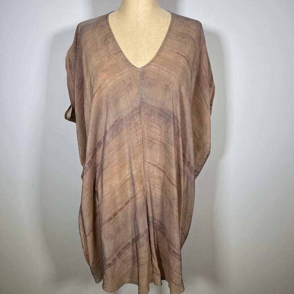 Eileen Fisher Slvls Silk Shirt