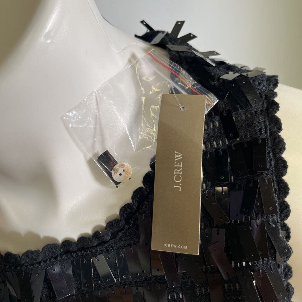 J Crew Slvls Sequined Sweater