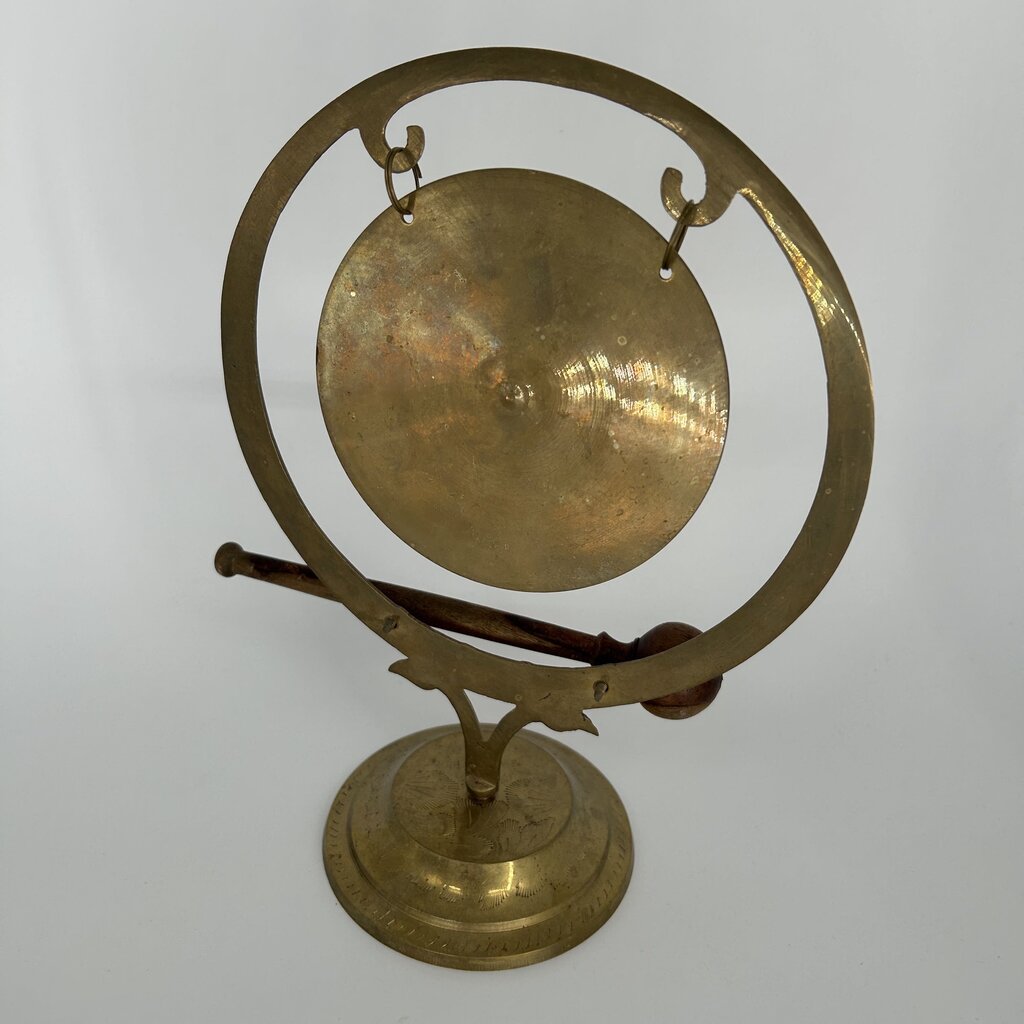 Brass Tabbletop Gong