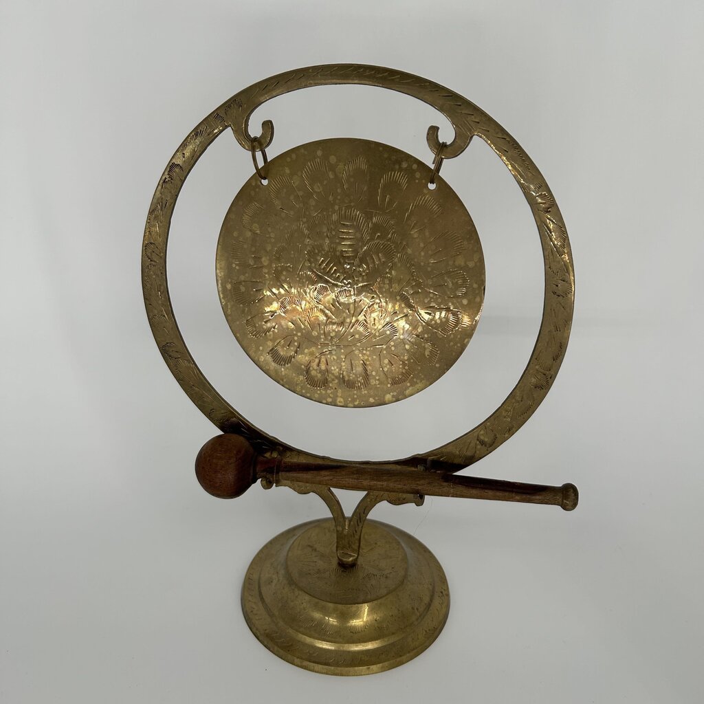 Brass Tabbletop Gong