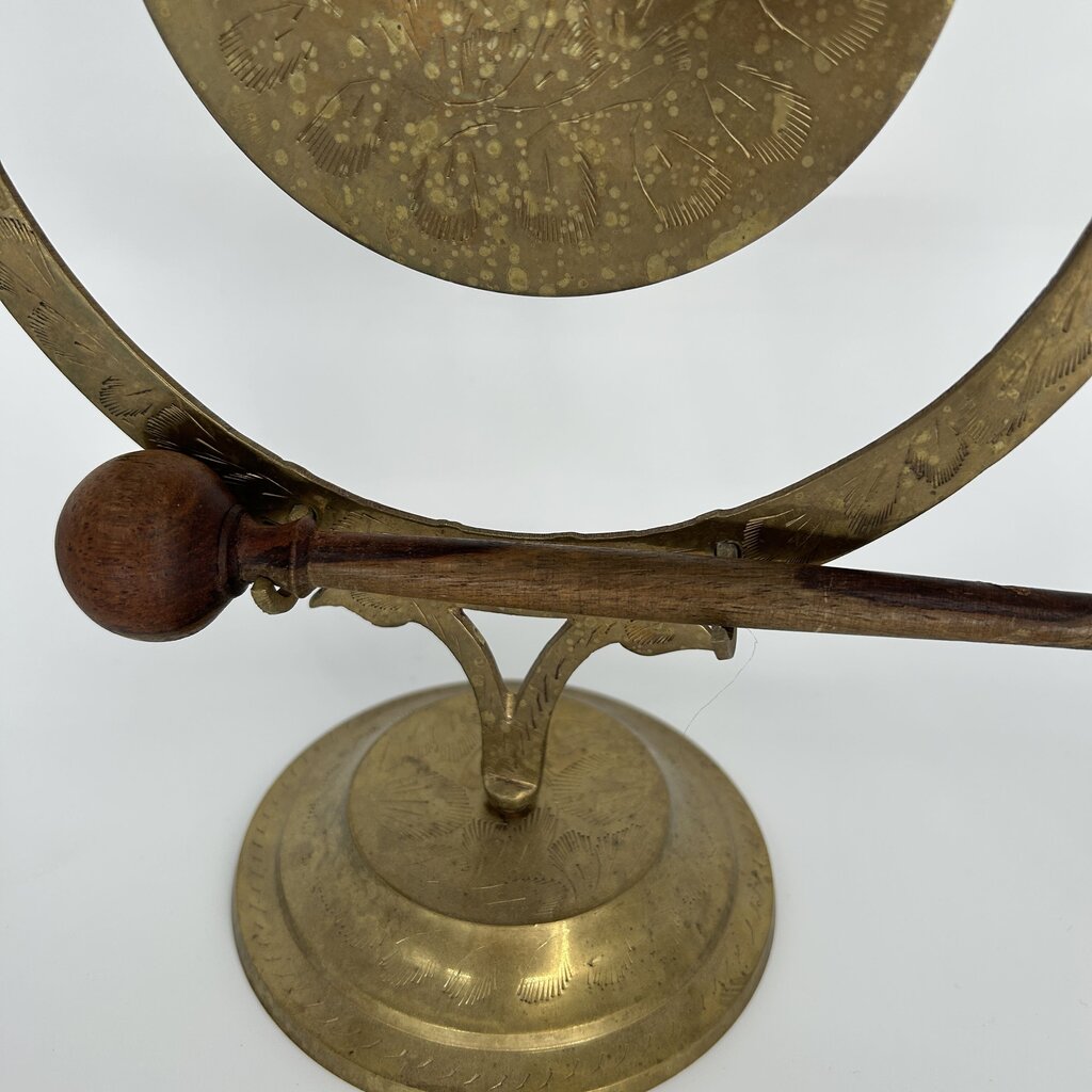 Brass Tabbletop Gong