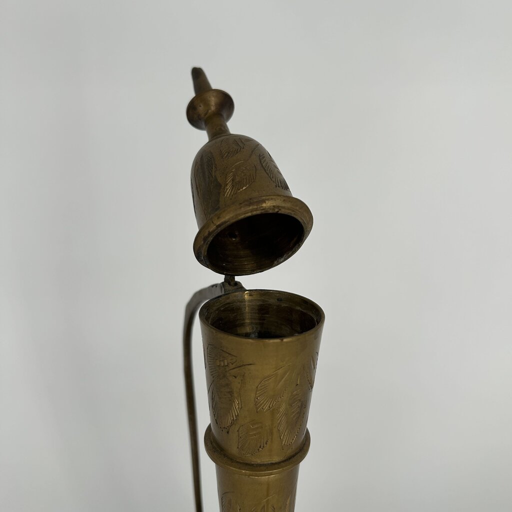 Etched Brass Ewer