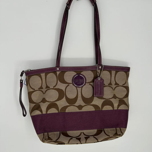 Coach Signature Handbag AS IS