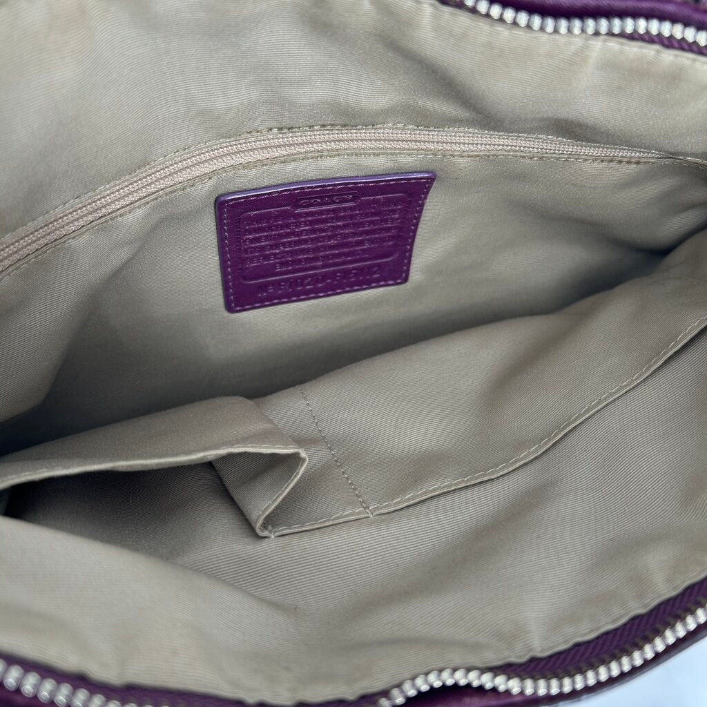 Coach Signature Handbag AS IS