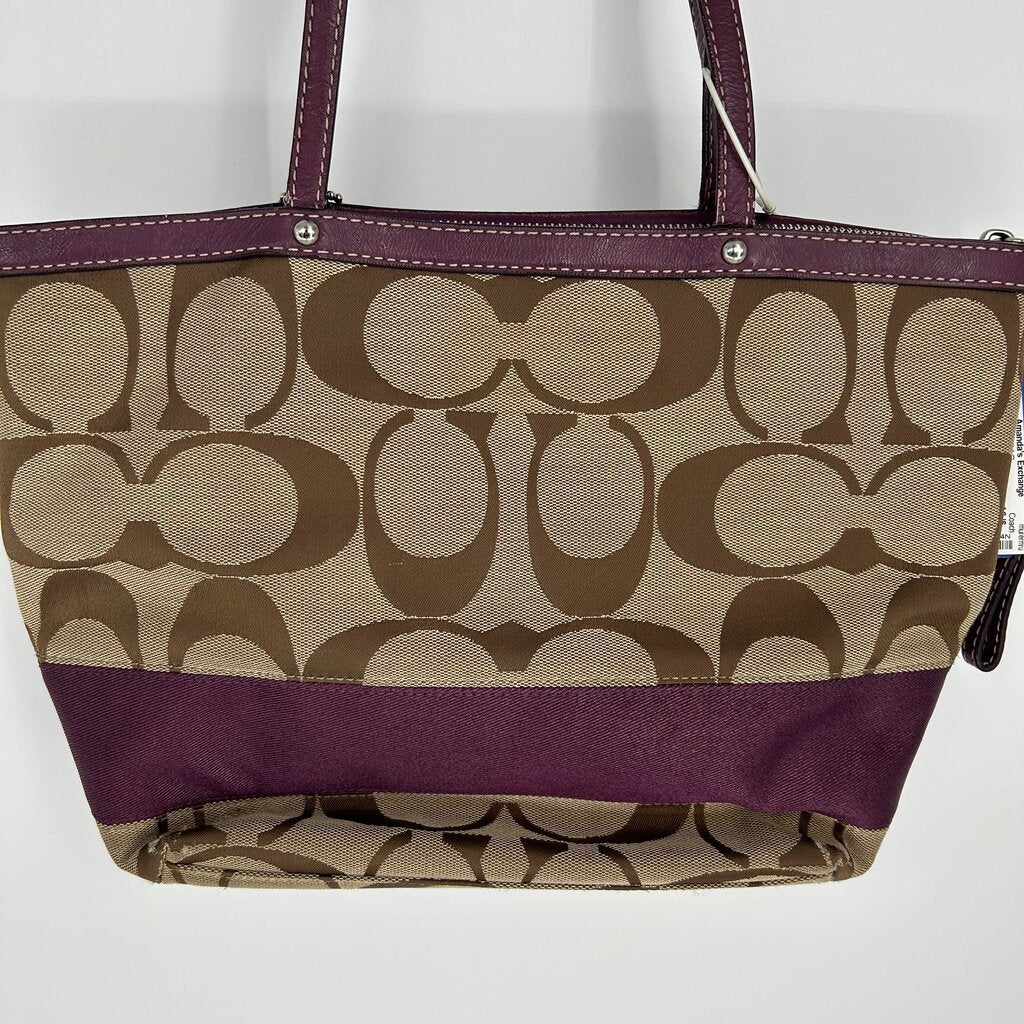 Coach Signature Handbag AS IS