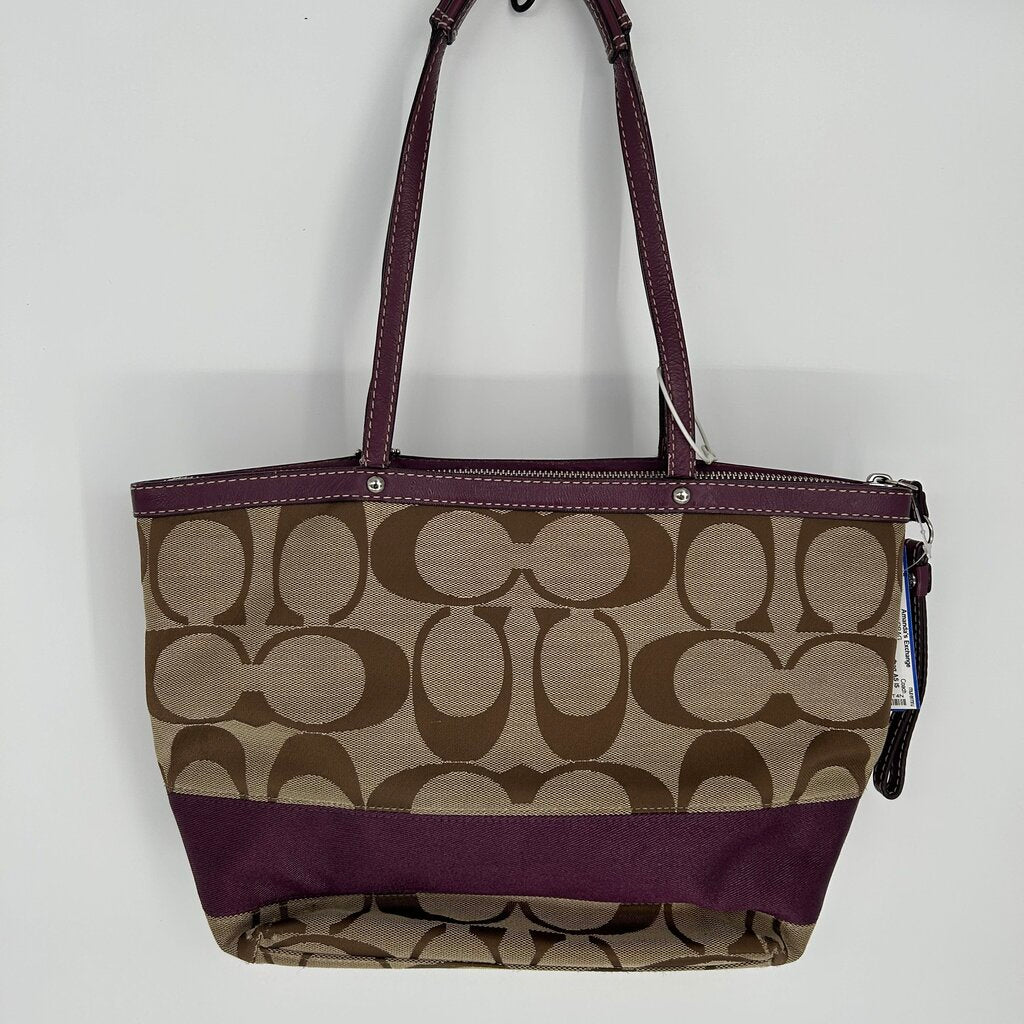 Coach Signature Handbag AS IS
