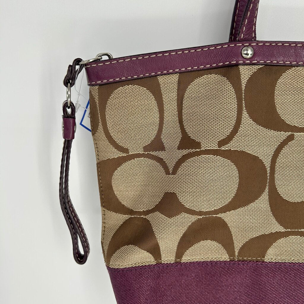Coach Signature Handbag AS IS