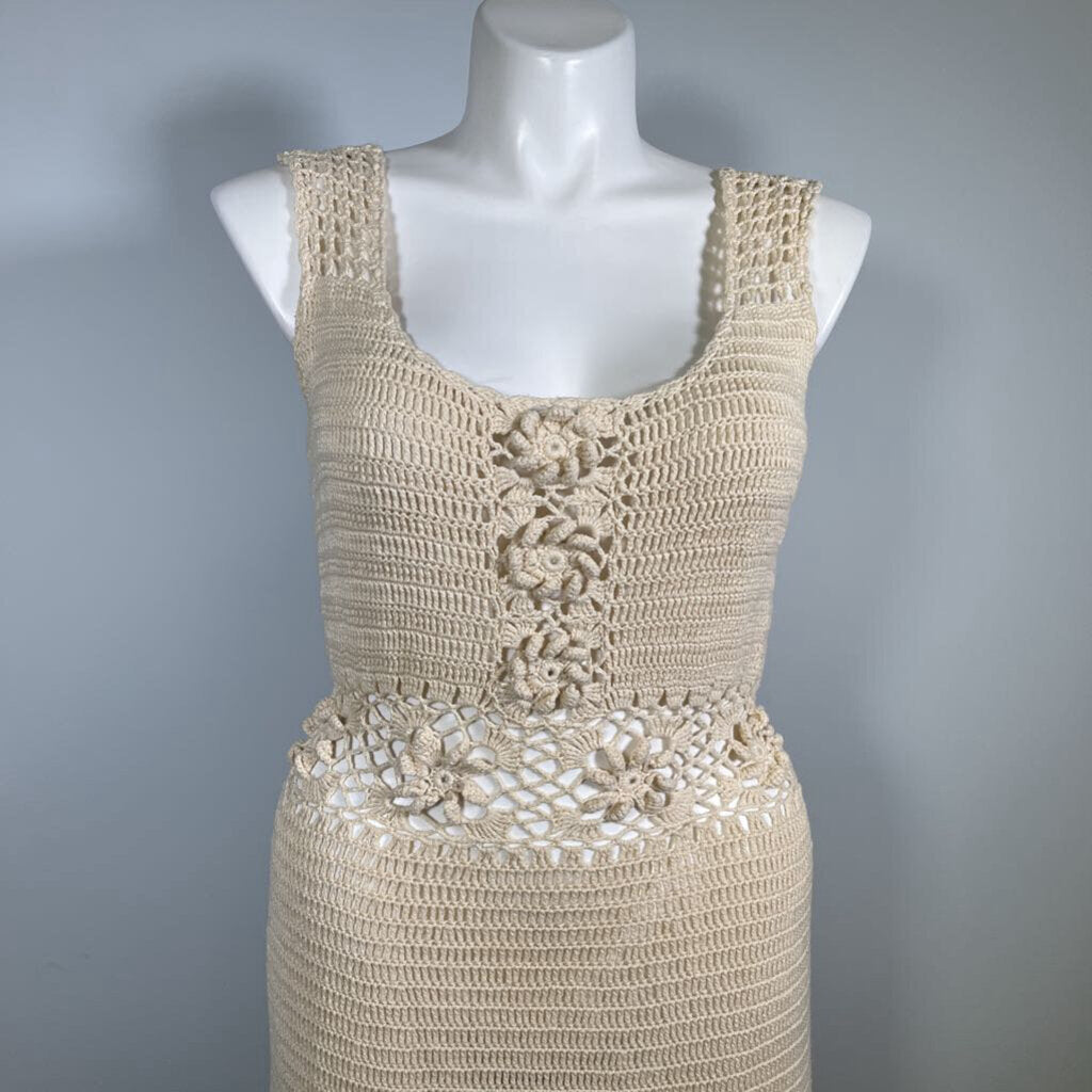 Free People Crochet Maxi Dress
