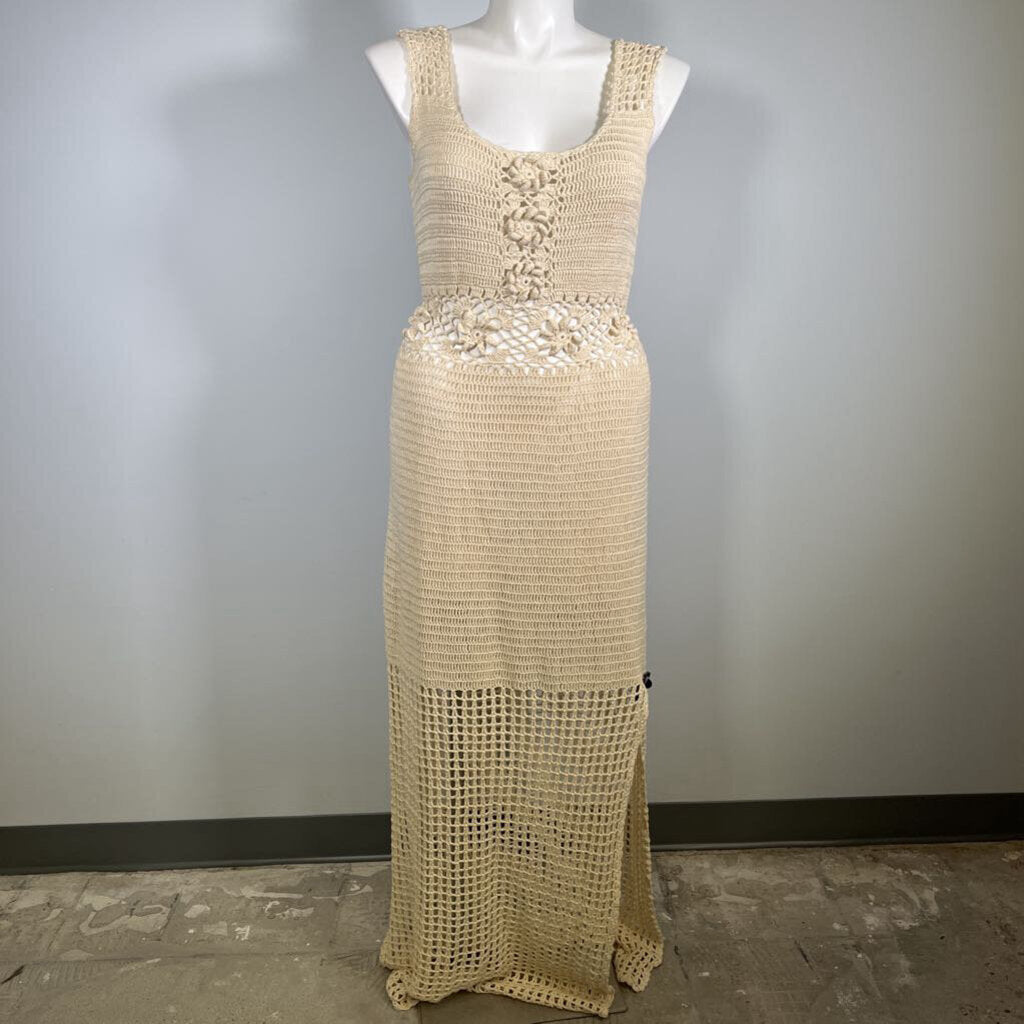 Free People Crochet Maxi Dress