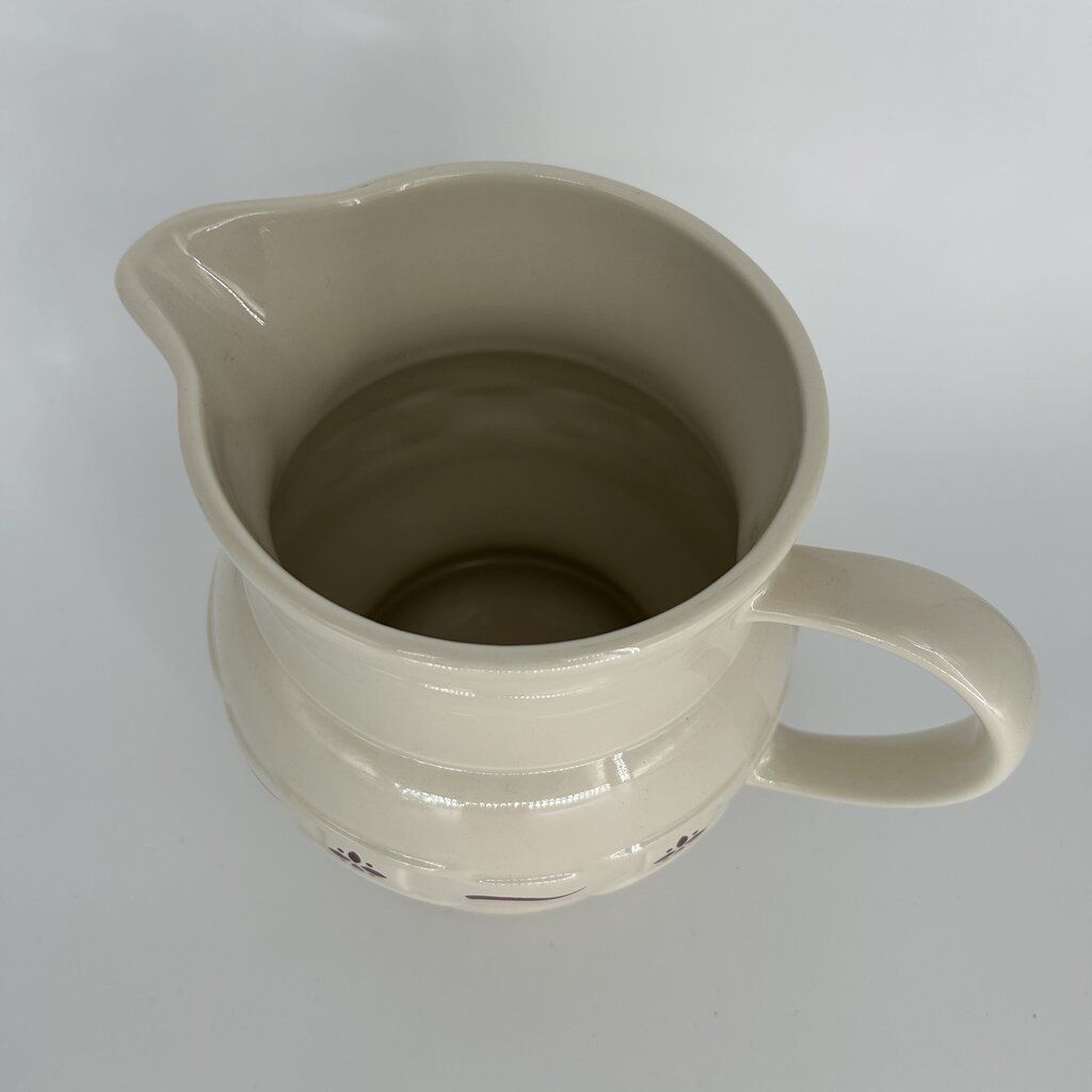 Longaberger Pottery Pitcher