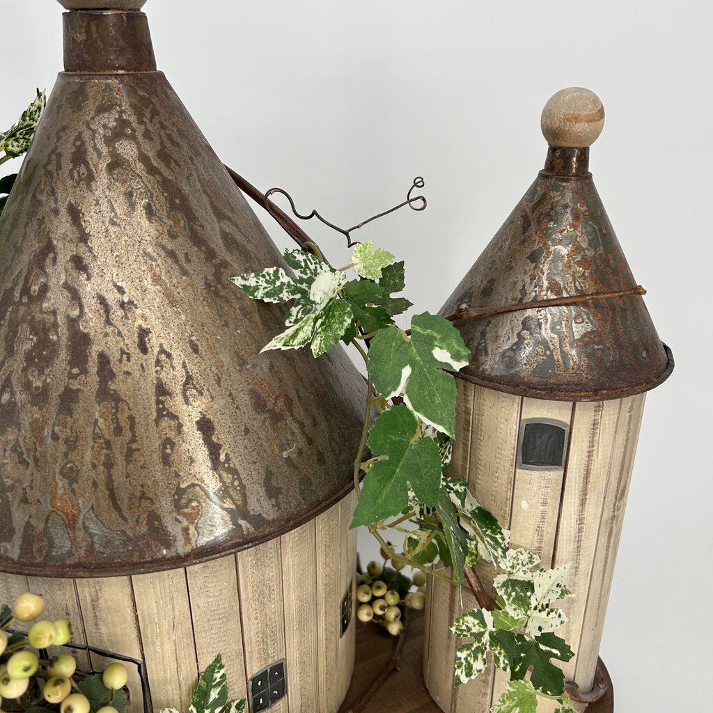 Barn & Silo Birdhouse